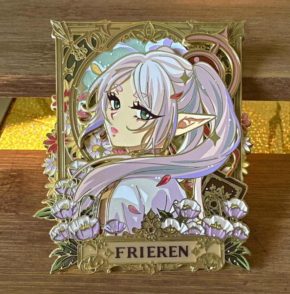 Silvypin Design Frieren Beyond Journey's End Enamel Pin *Limited Edition* LE 40